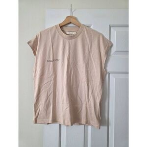 PANGAIA Archive Organic Cotton Cropped Shoulder T-Shirt M